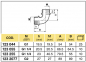 Preview: Arag Fitting 90° with 1 1/4" external thread