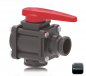 Preview: Arag 3-way ball valve Camlock-Adapter + bottom connection