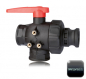 Preview: Arag 3-way Ball Valve with Camlock Adapter