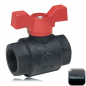 Preview: Arag Ball Valve 2-way PN16 with wing bolt