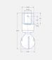 Preview: Lechler Rotationsreiniger MiniSpinner 2 5M3 Steckverbindung