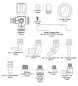 Preview: North Star spray controller 20781032 overview of the individual parts