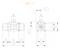 Preview: Polmac Durchflussmesser Turbo Flow, Gewindeanschluss, Details