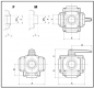 Preview: Arag 5-way Ball Valve series 453 - 3 bar / 40 PSI