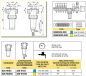 Preview: Arag Druckfilter mit Flansch Serie 326 für Armaturen Serie 473