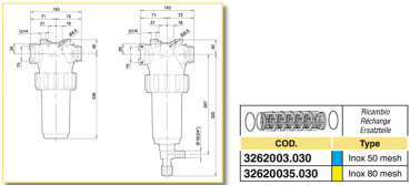 Arag pressure filter standard T5 series 326