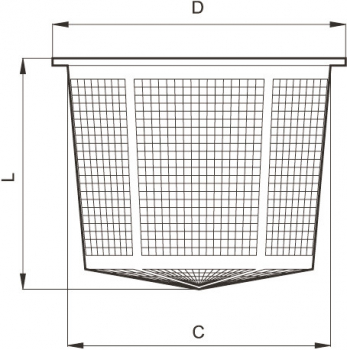 Arag Basket Filter dimensions