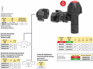 Arag simple Clamp for pipes