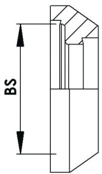 RAU Adapter 24 auf 36 - Zeichnung