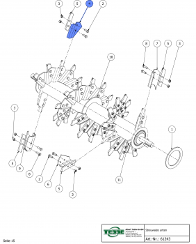 TEBBE segment HS 58/178 left