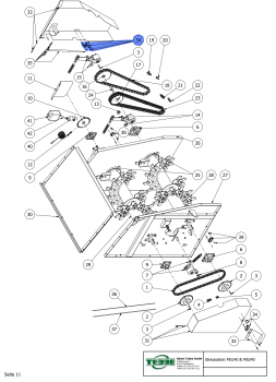 TEBBE Verriegelung für Schutzkasten Mod.01