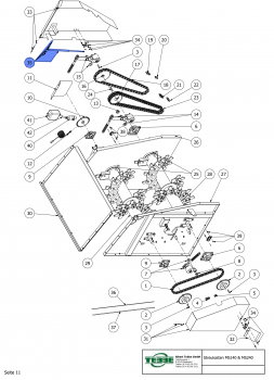 TEBBE gas pressure spring for protection box