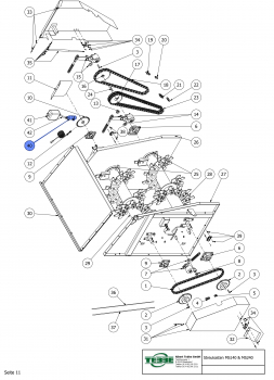 TEBBE pump for automatic chain lubrication | Beka-Max 3 connections