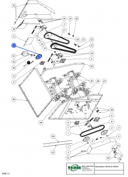 TEBBE sprocket dummy Ø50mm