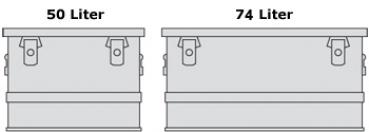 Office boxes of aluminum, overview