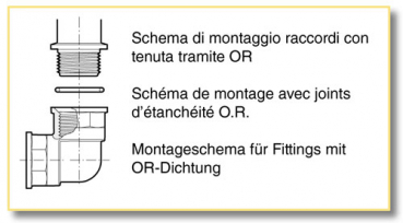 Arag Fitting 90° with internal thread