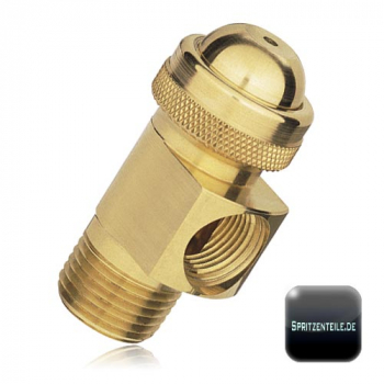 TeeJet ChemSaver 6140A brass nozzle holder with thread connection