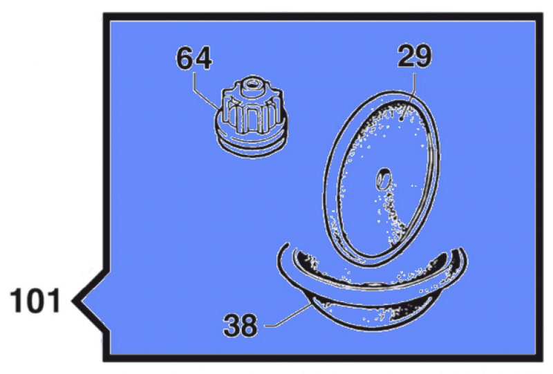 Maintenance Kit 502601450 for Comet BP 151-171 K