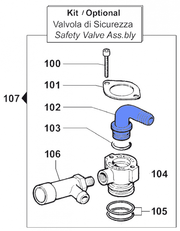 Elbow Delivery Hose Tail 2801003200 for Comet BP 241-281 K