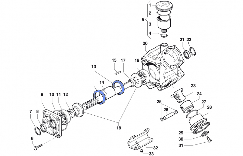 Connecting Rod Ring 0010002000 for Comet BP 151-171 K