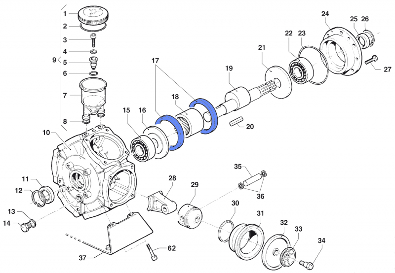 Connecting Rod Ring 0010001700 for Comet BP 241-281 K