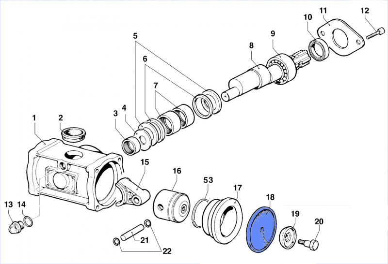 Membrane  1800003200 Viton für Comet BP 60 K