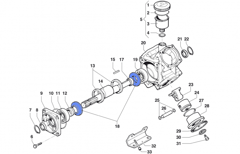 Connecting Rod Washer 2813003600 for Comet BP 151-171 K