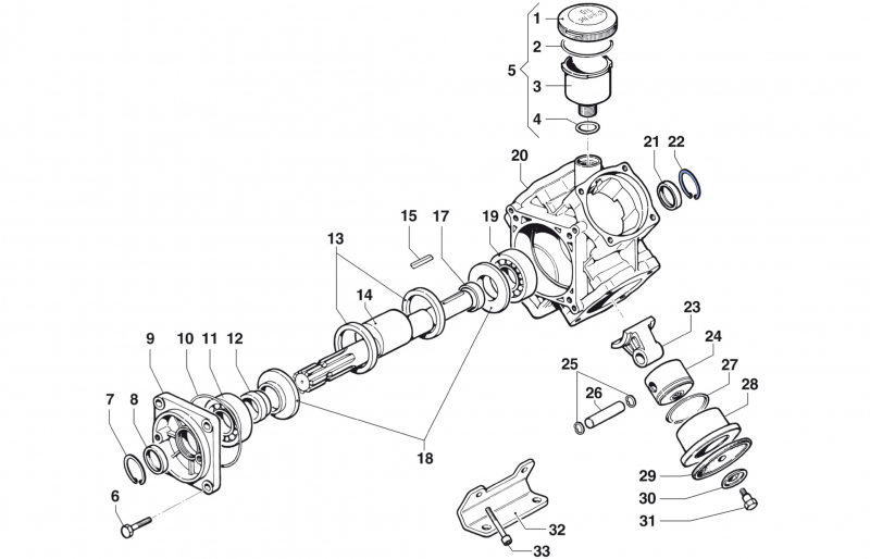 Inner Seeger 3020000900 for BP 151 K - 171 K Pumps