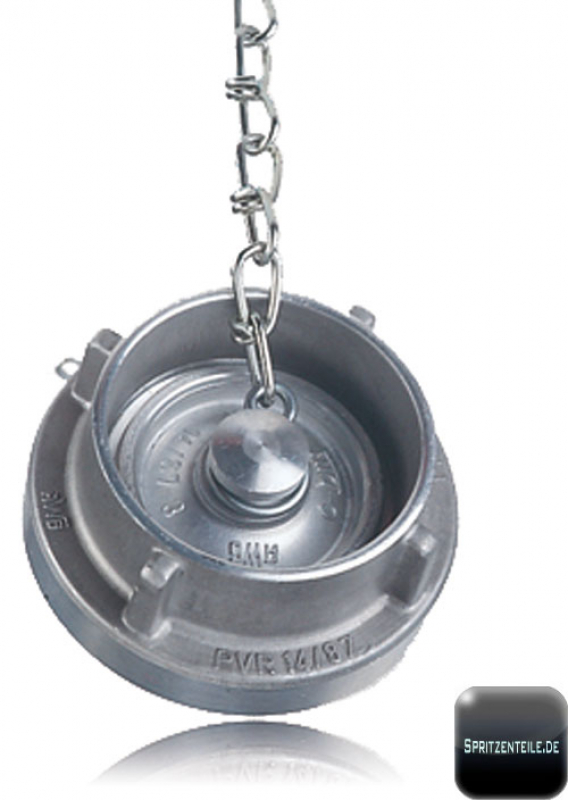 STORZ blank cap in aluminum with chain