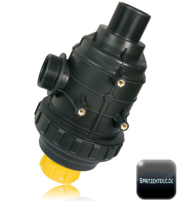 Arag intake filter with external thread 1½" with valve