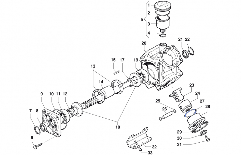 Compression Ring 0020000900 for Comet BP 171 K