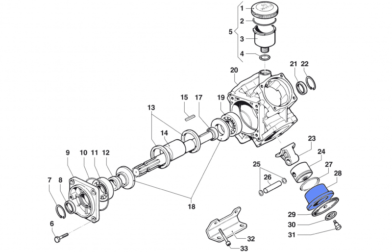 Piston Sleeve 0400007700 for Comet Pump BP 171 K