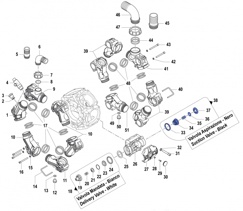 Comet Suction Valve Kit for BPS 300