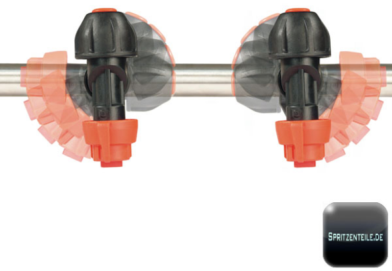 ARAG Nozzle holder swiveling with valve