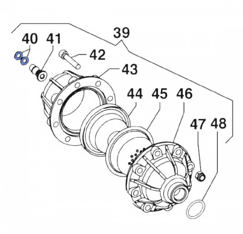 Gasket 1209003300 for Comet Pumps IDS 1501-1701-2001