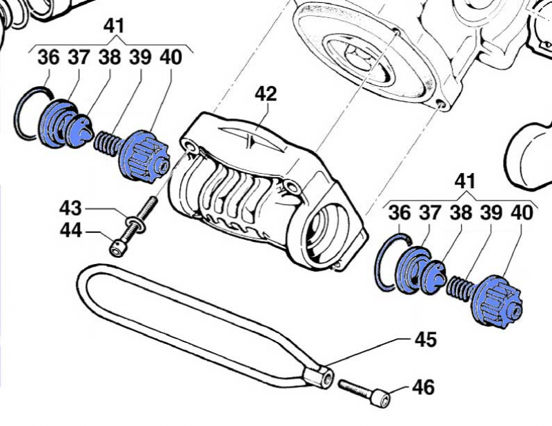 Delivery valve kit 12200046