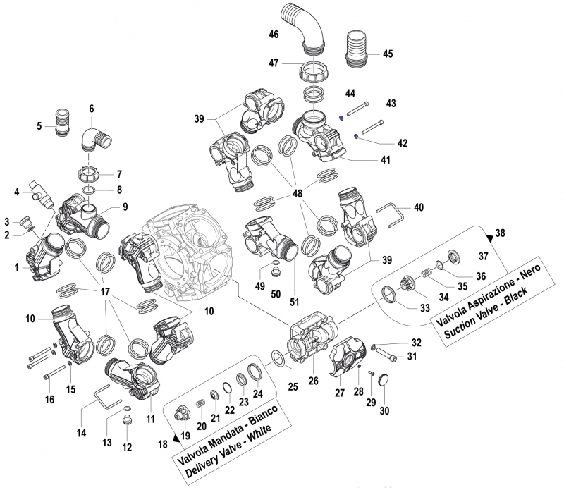 Washer for Comet pump BPS 300