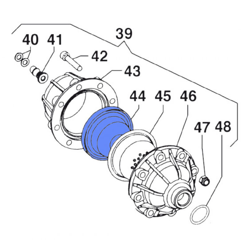 Accumulator Mebrana 1800017700 for Comet Pumps IDS 1501-1701-2001