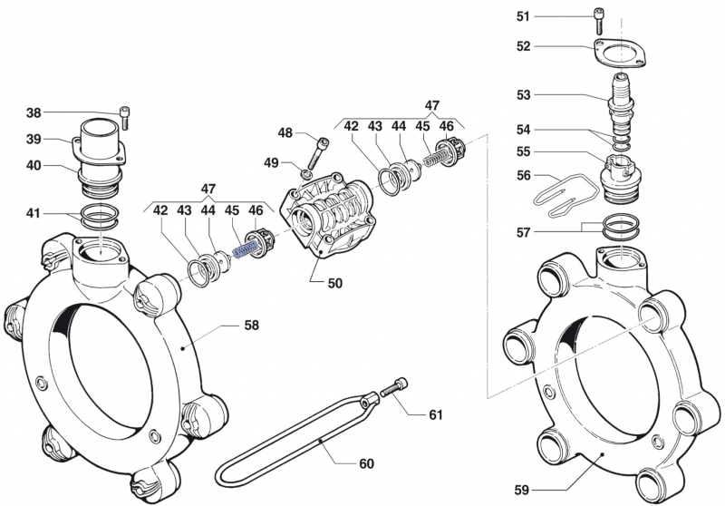 Spring 1802024500 for Comet Pump BP 205 K