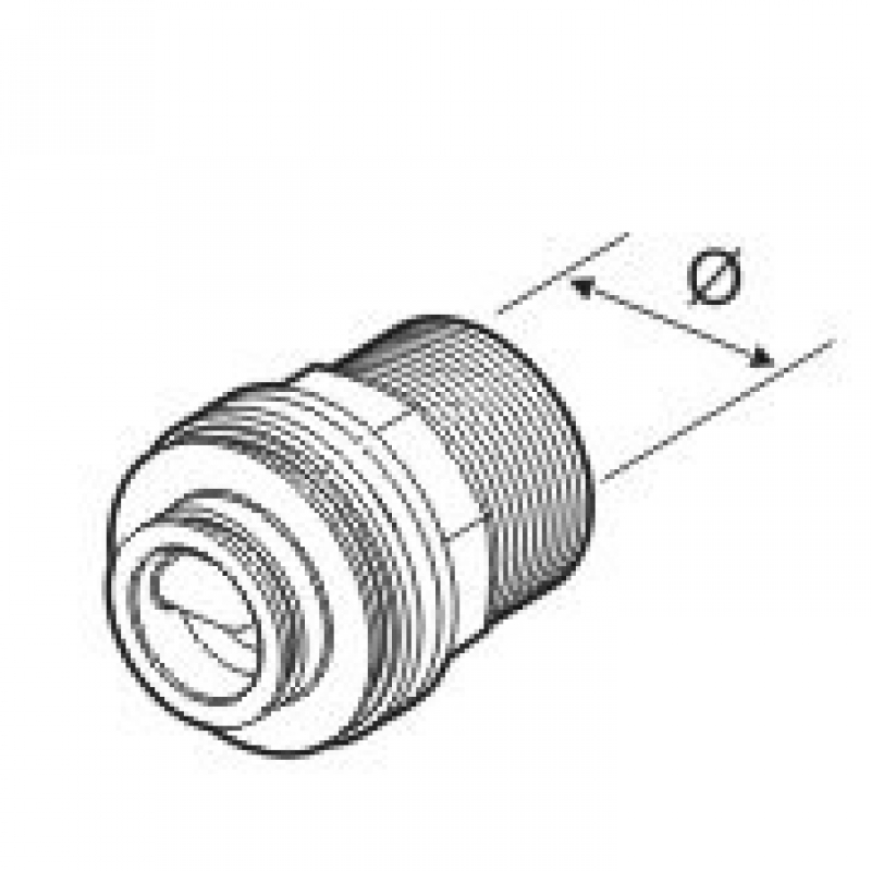 Arag Connection with external thread for series 871-471