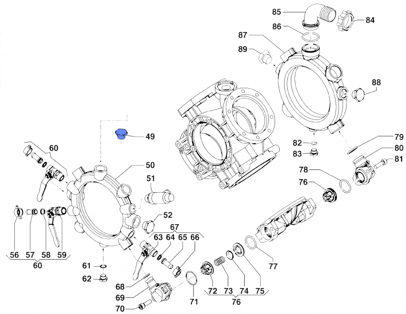 Oil Plug 3200009700 for Comet Pumps IDS 1501-1701-2001