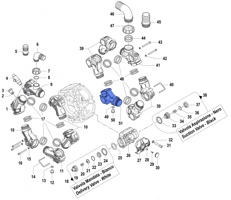 Comet Suction Elbow Tail for BPS 300