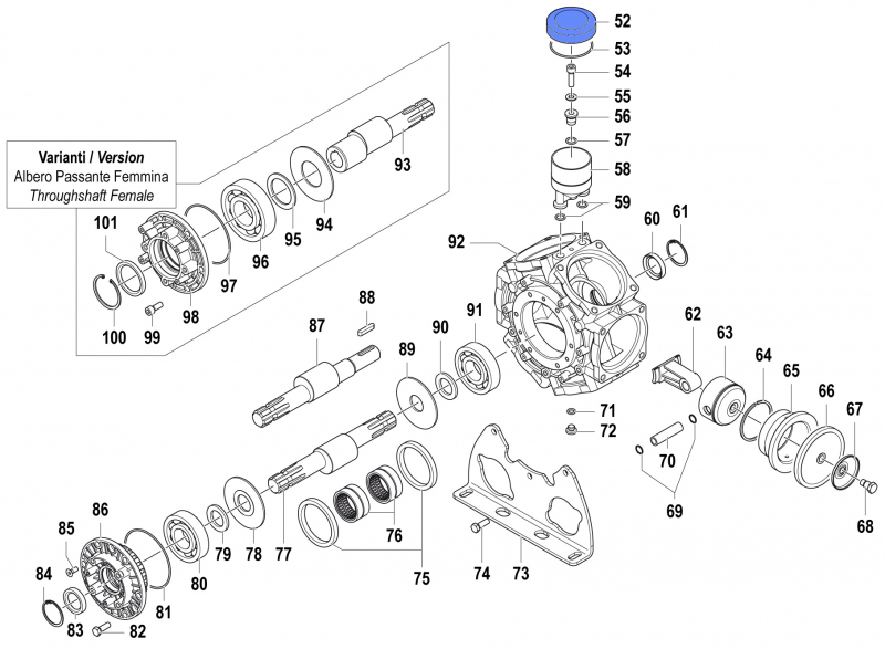 Cover Volum. Compensator for Comet BPS 300