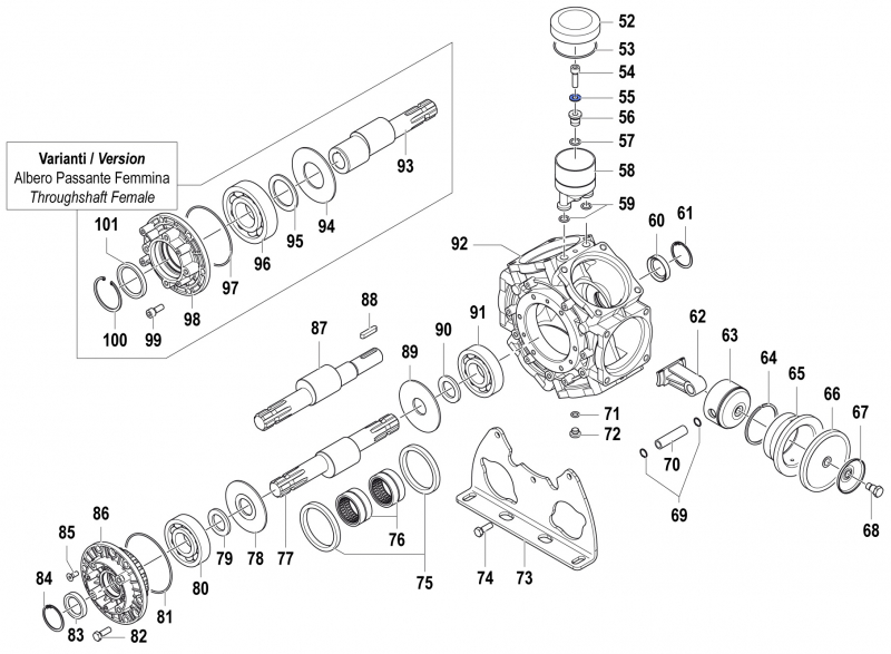 Washer 1209007800 for Comet BPS 300