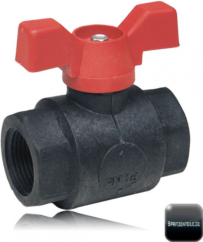 Arag Ball valve PN16 with thumbscrew