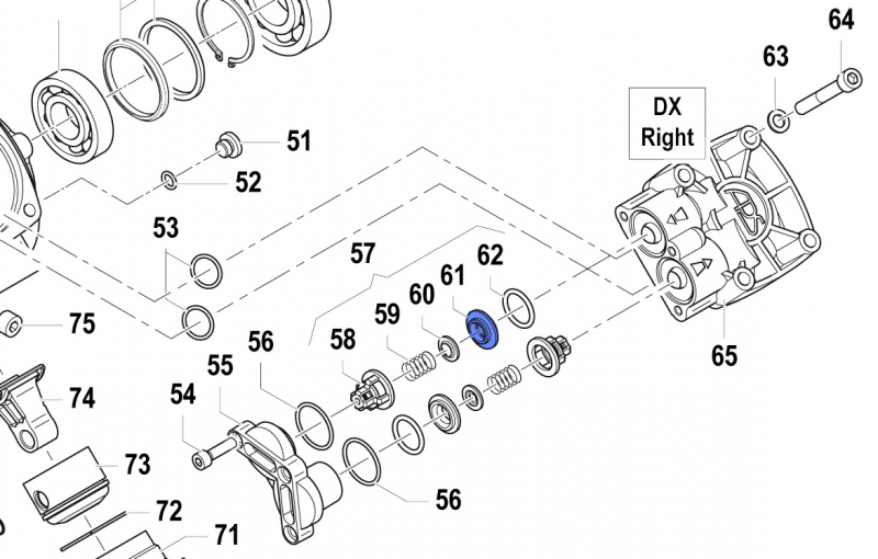 Valve Seat 3009011500 for Comet Pump APS 96