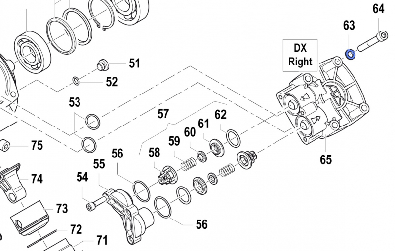 Washer 2811009800 for Comet Pump APS 96