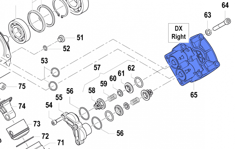 Pump Manifold 3218010200 for Comet Pump APS 96