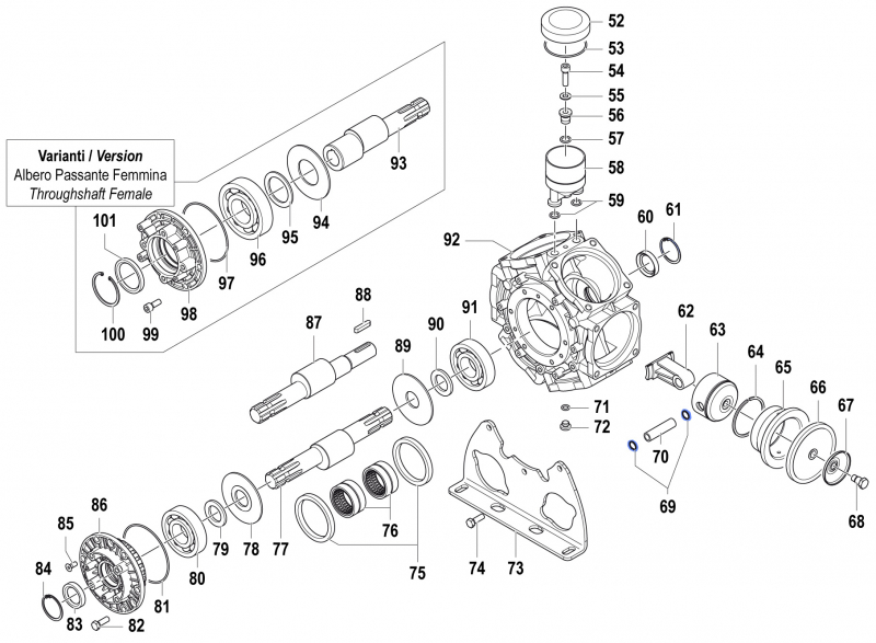 Inner Seeger 3020000600 for BPS 300