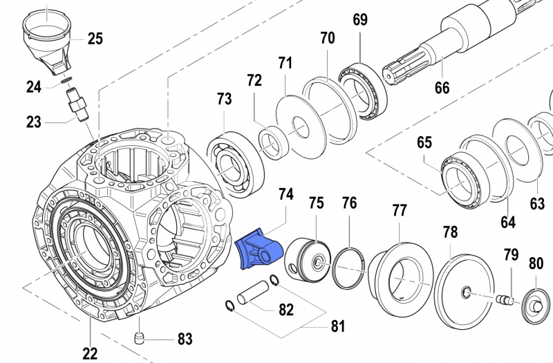 Connecting Rod Assembly 0205006200 for Comet Pump APS 141 - 166